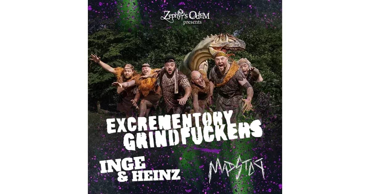 EXCREMENTORY GRINDFUCKERS + Support