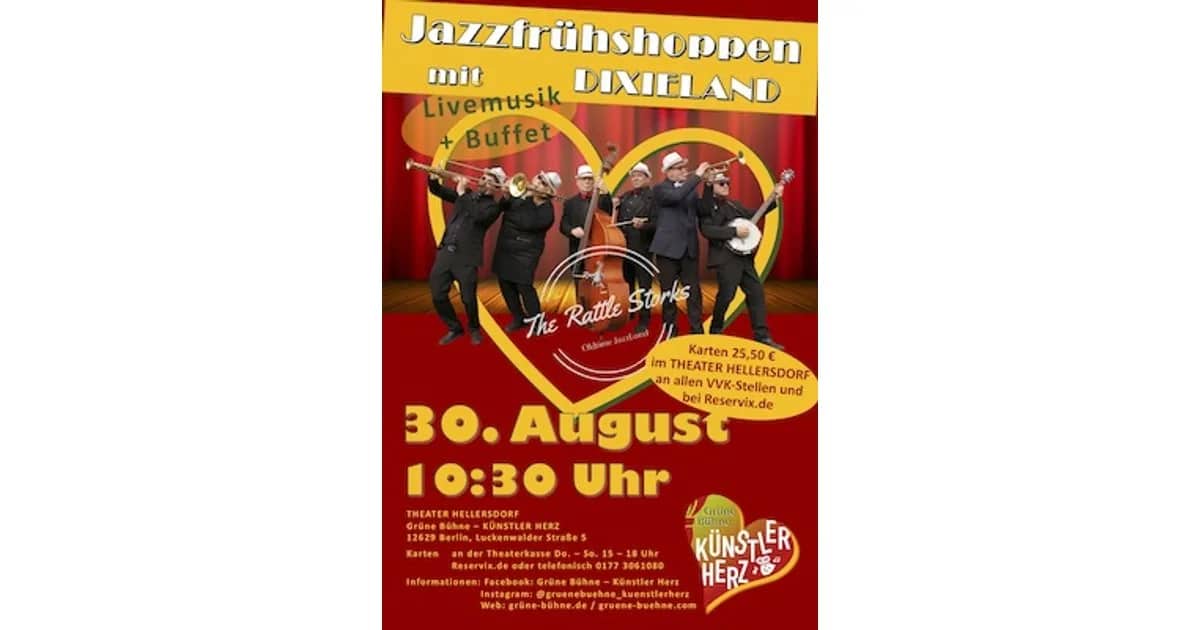 Kulturbrunch in der Grünen Bühne - Jazz-Frühschoppen event poster