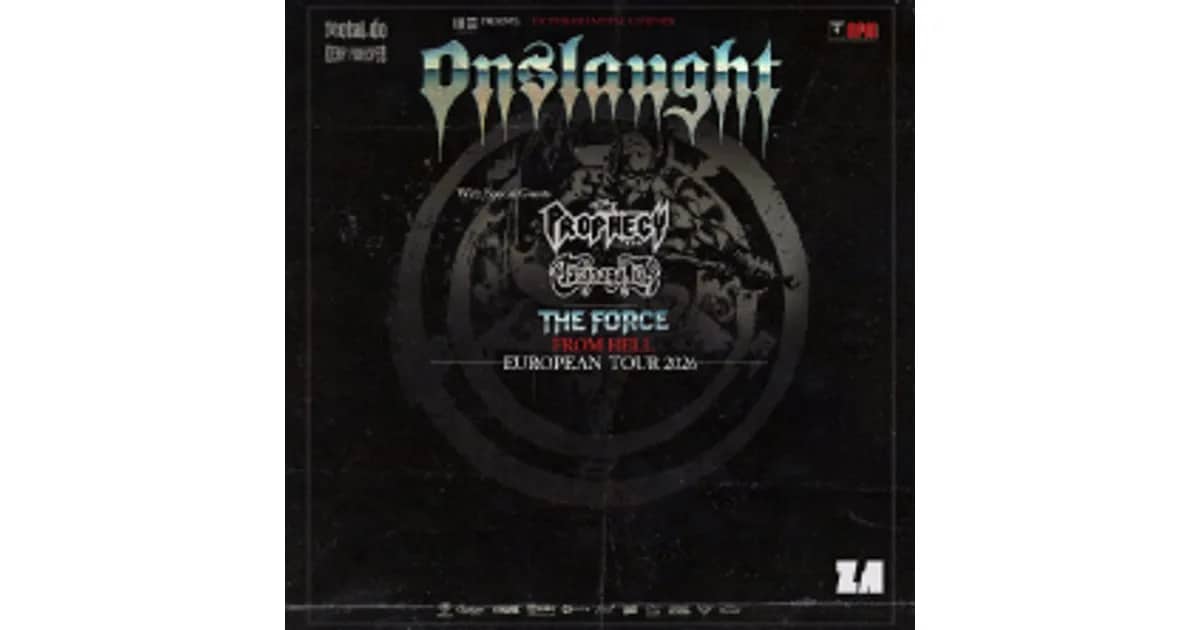 ONSLAUGHT "The Force from Hell” Tour | Supports: The Prophecy 23 - Toranaga UK