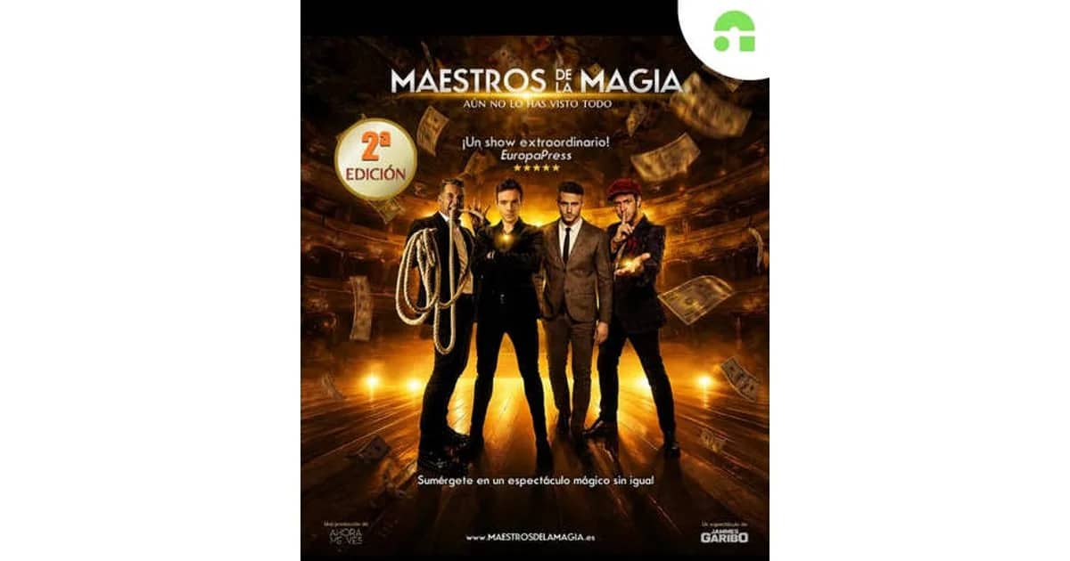 Maestros de la Magia event poster