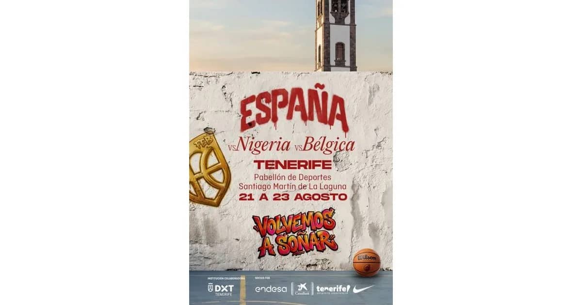 Torneo de Baloncesto ESPAÑA vs NIGERIA/BELGICA - Tenerife event poster