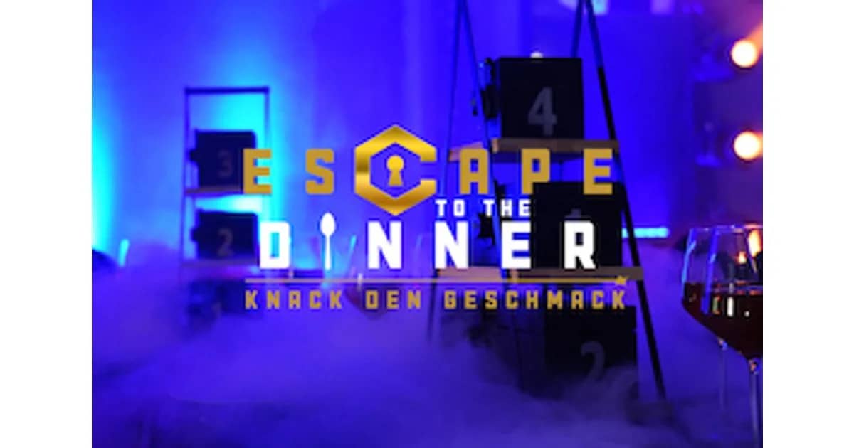 Rantastic Dinner Shows - ESCAPE TO THE DINNER - Knack den Geschmack