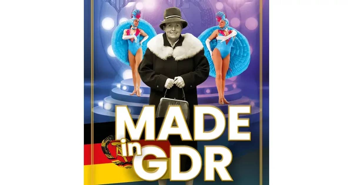 Made in GDR - Erinnerungsshow an Helga Hahnemann - von und mit Josefine Lemke und dem Ballett Smash