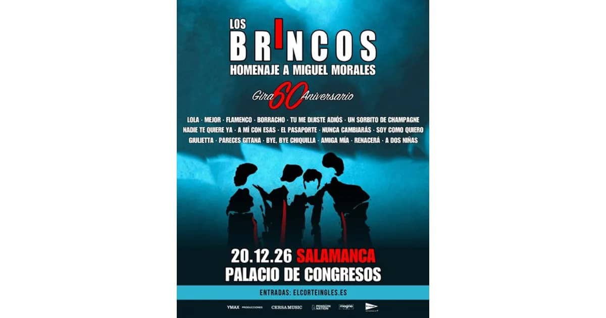 Un Sorbito de Champán, (60 Años). Concierto Homenaje a los Brincos