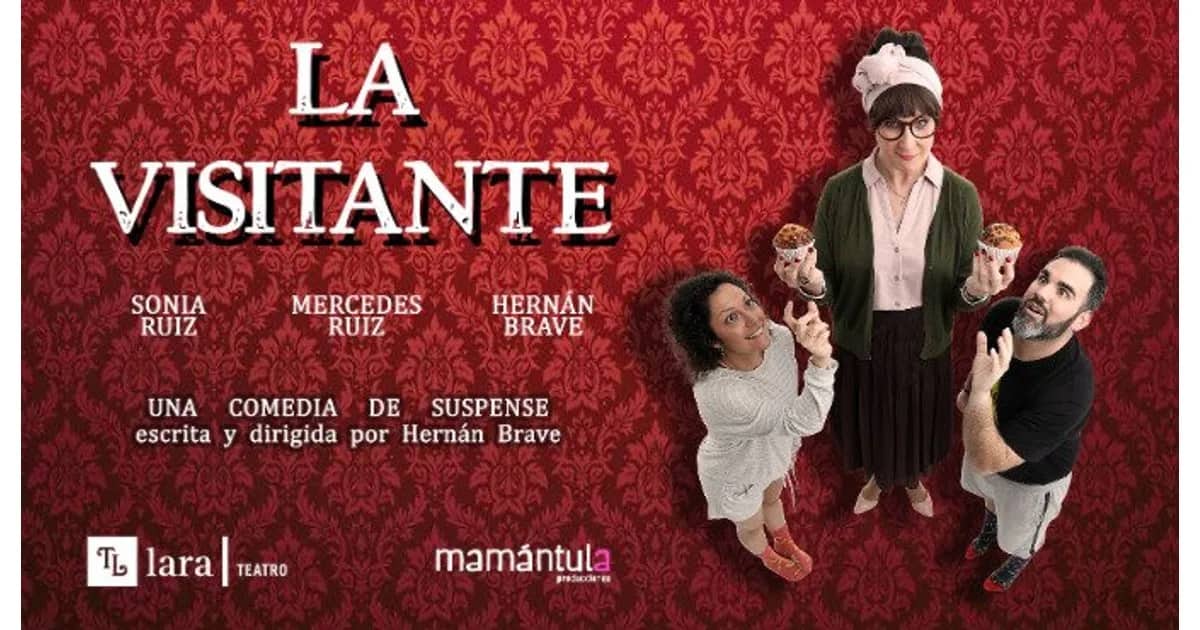 La Visitante event poster