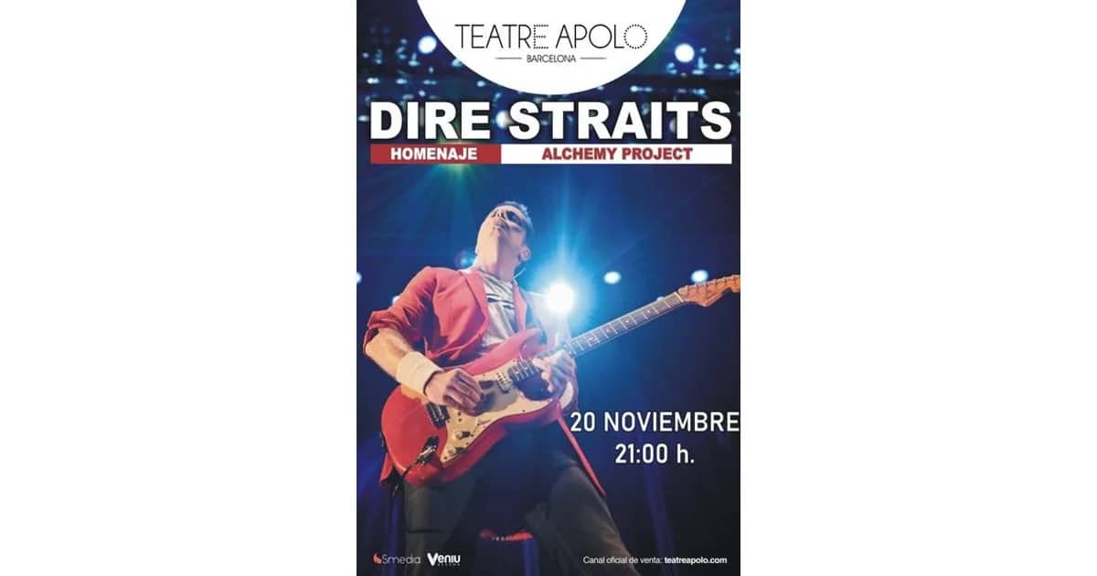 Alchemy Project – Homenaje a Dire Straits event poster