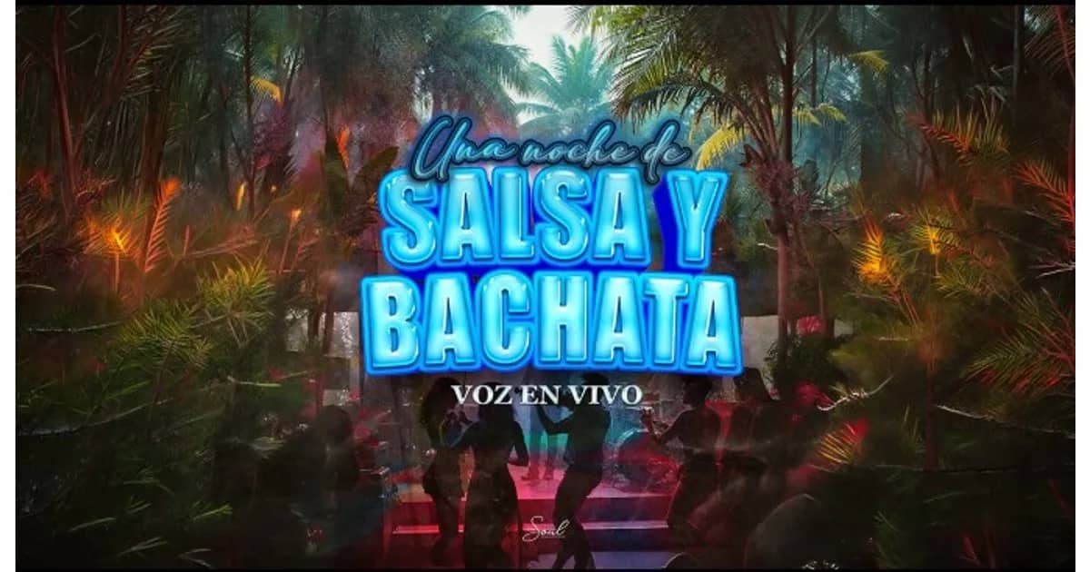 Salsa & Bachata event poster