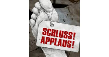 Schluss! Applaus!