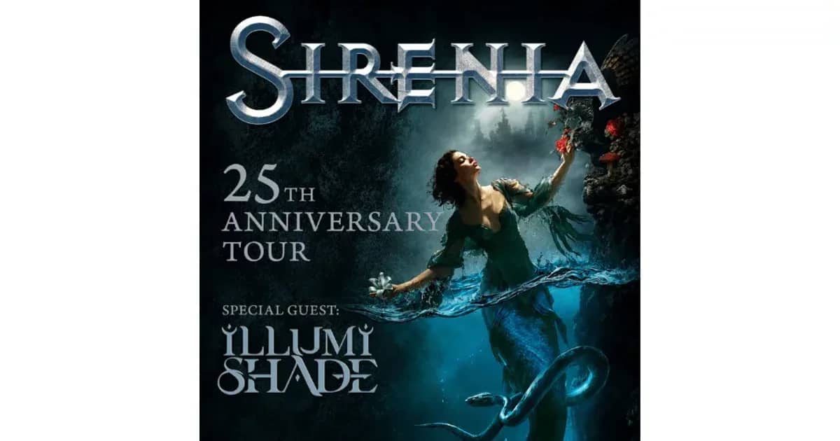 SIRENIA - Special guest ILLUMISHADE - 25TH ANIVERSARY TOUR