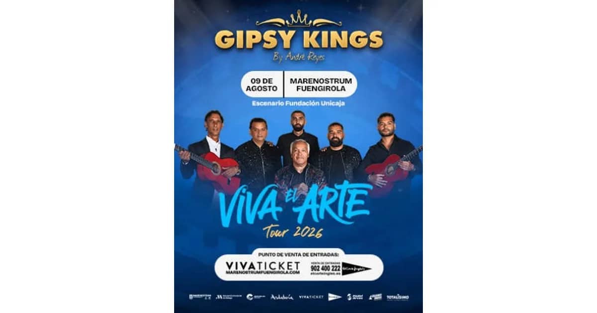 Gipsy Kings - Marenostrum Fuengirola event poster