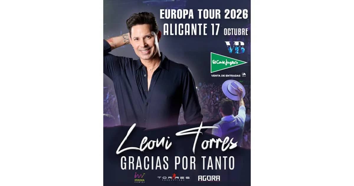 Leoni Torres - Gracias por tanto 2026