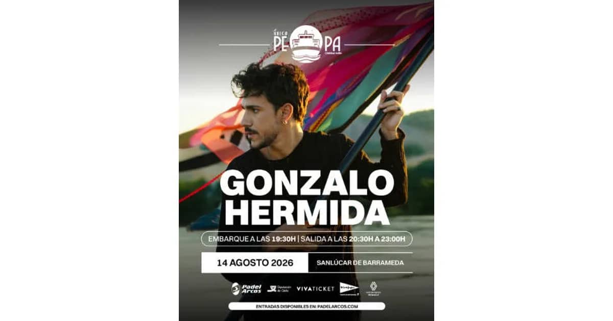 Gonzalo Hermida en Buque La Pepa event poster