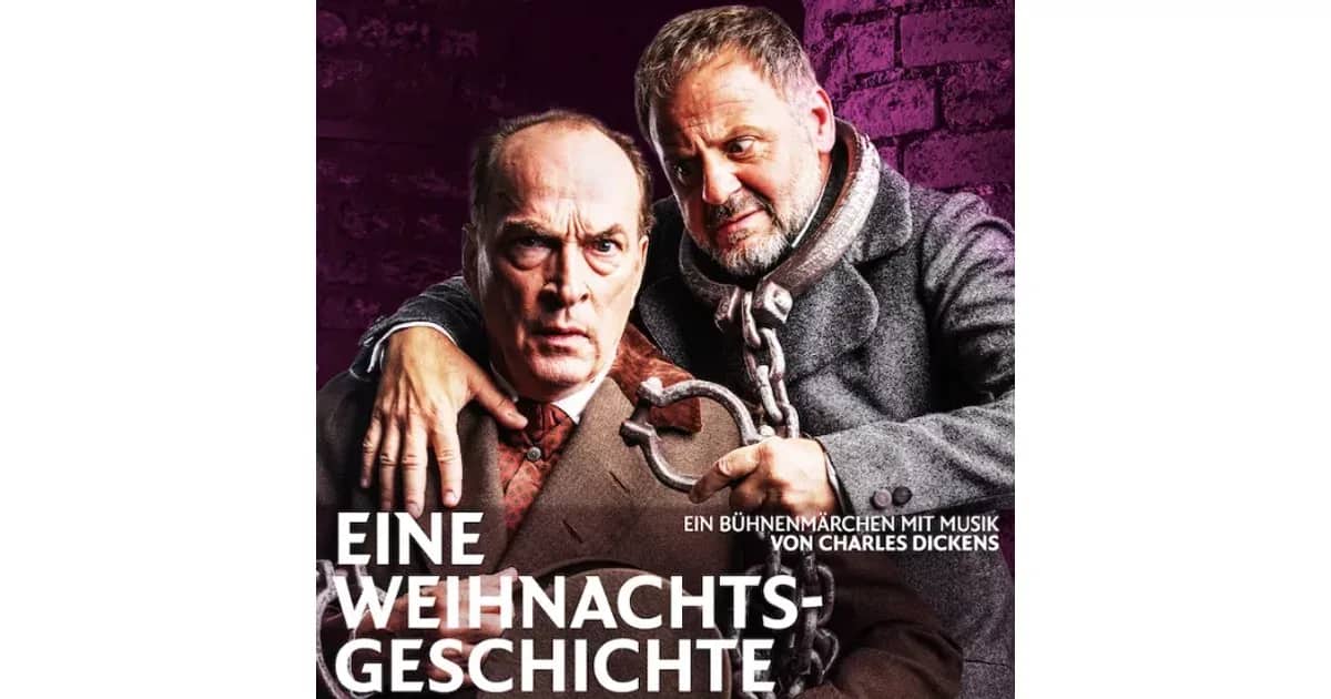 "Eine Weihnachtsgeschichte" - Zollhaus und sagas.ensemble präsentieren Samuel Finzi, Herbert Knaup & sagas.streichquintett