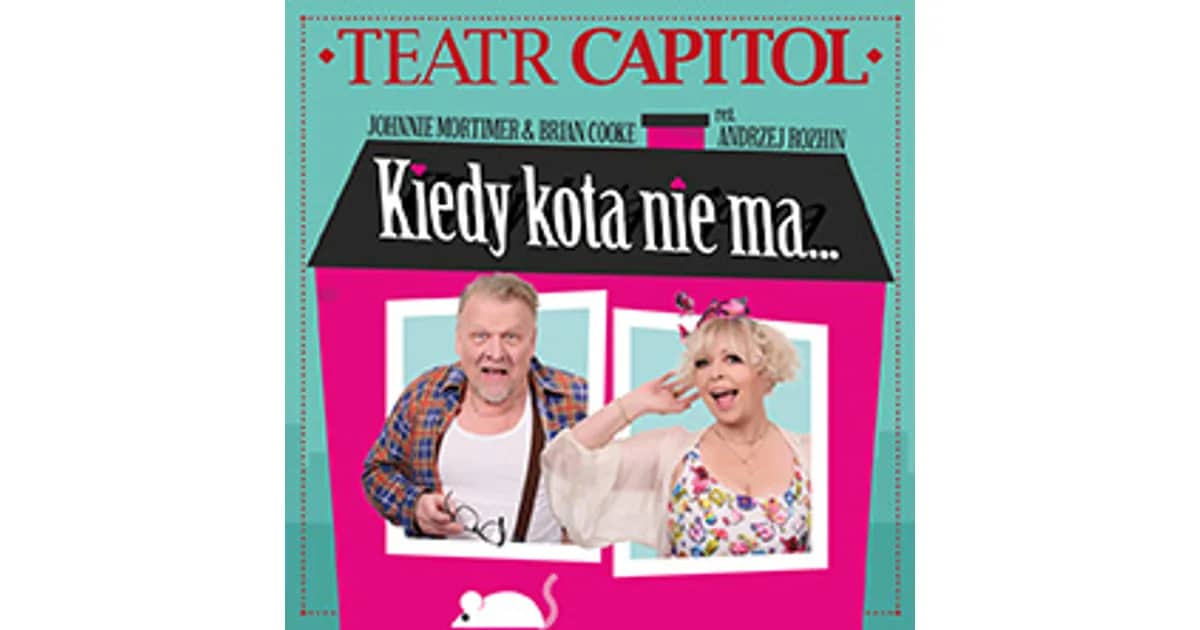 Spektakl: Kiedy kota nie ma - Po spektaklu dancing z muzyką na żywo