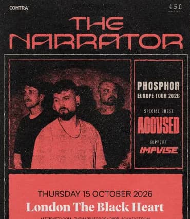 The Narrator Phosphor Europe Tour 2026 Special Guest: Accvsed