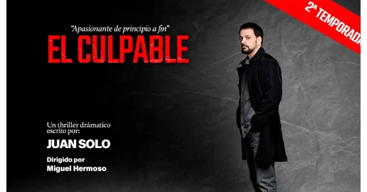 El Culpable event poster