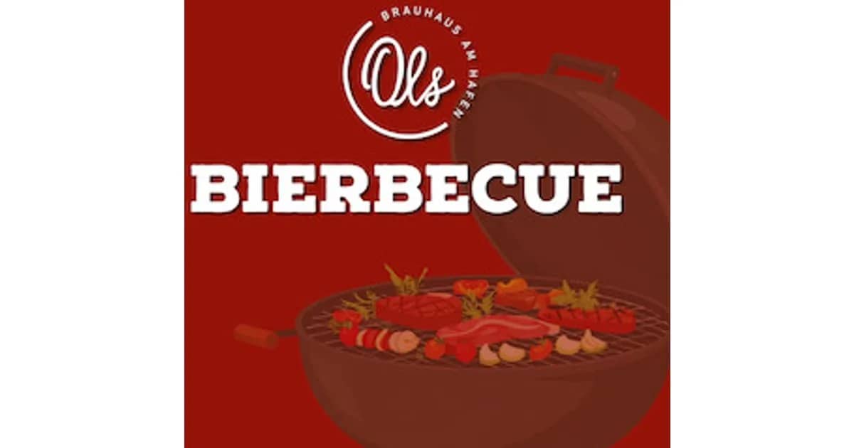 Ols Bierbecue event poster