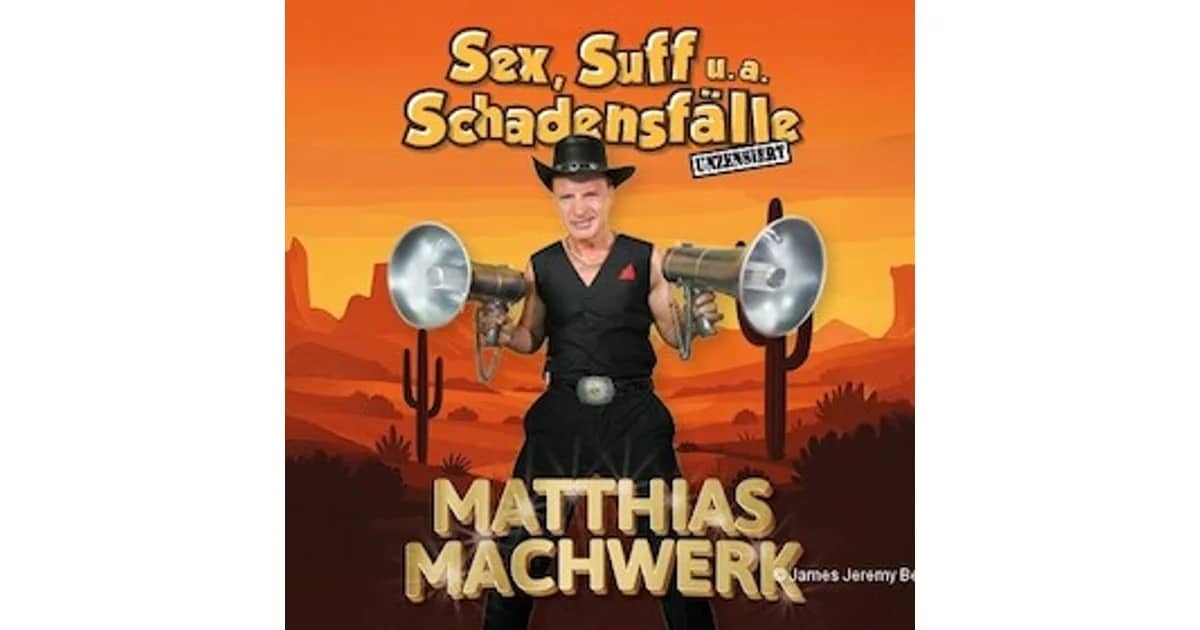 Sex,Suff u.a. Schadensfälle - Matthias Machwerk