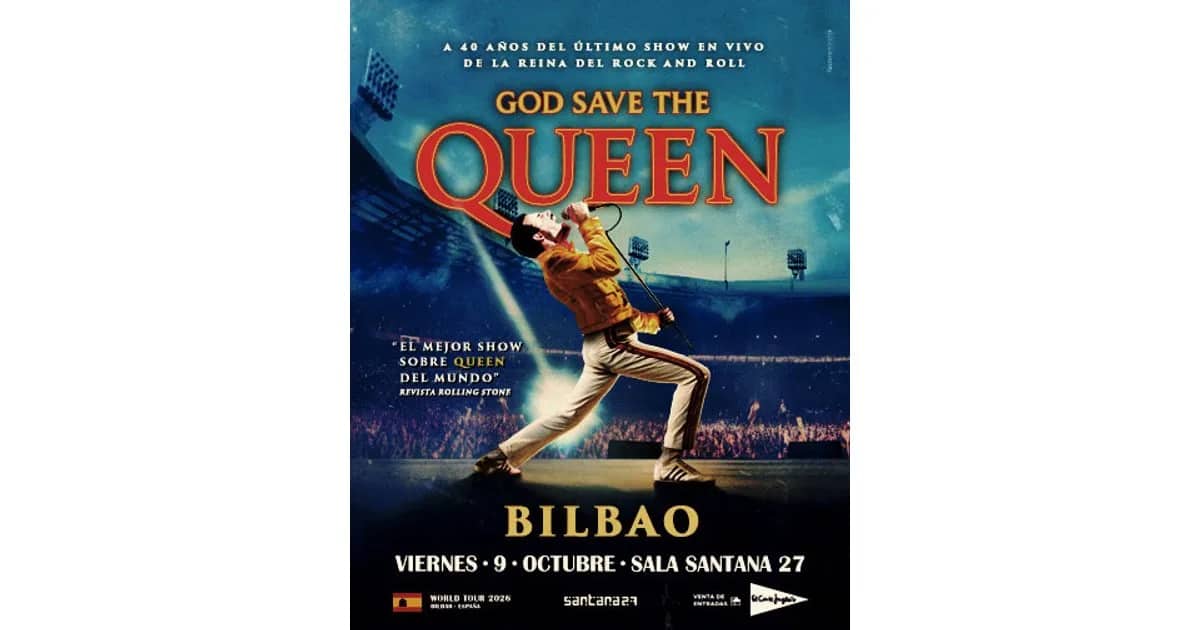 God Save The Queen event poster