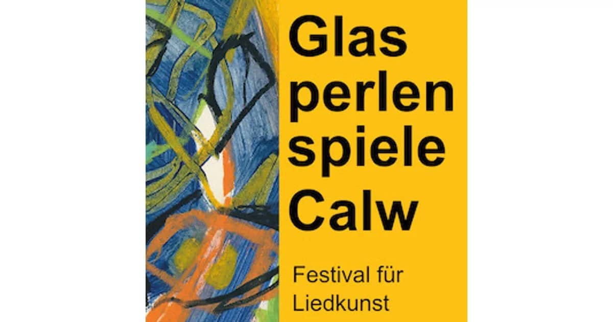 Glasperlenspiele Calw | Festival für Liedkunst - Cabaret Songs