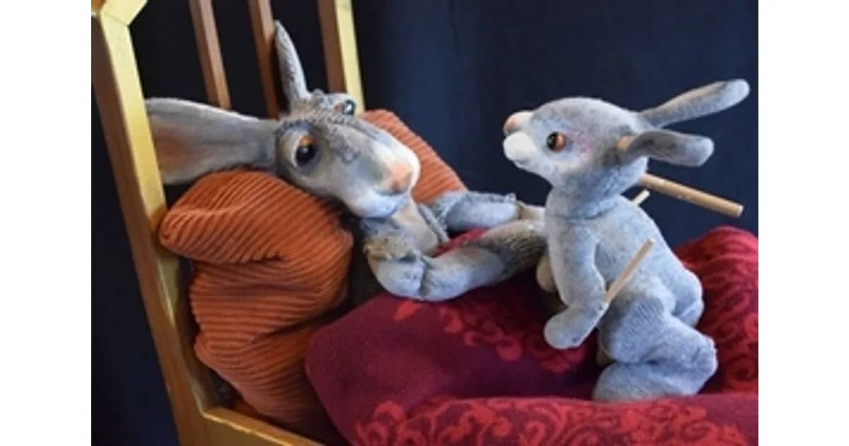 Theater Couturier zeigt: "Weihnachten beim kleinen Hasen" (3+)
