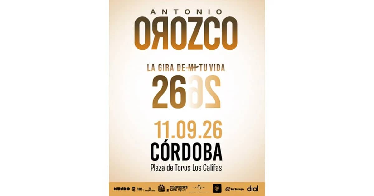 Antonio Orozco - La Gira de Tu Vida
