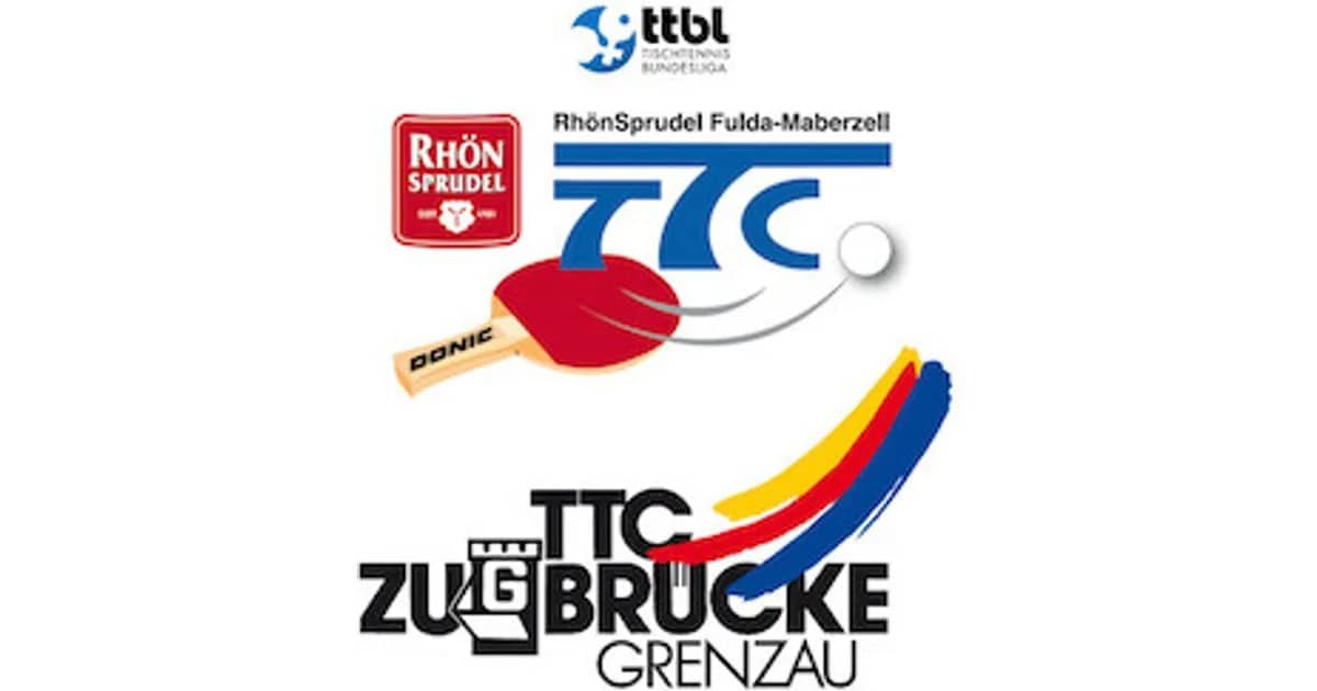 TTC RhönSprudel Fulda-Maberzell - alle Heimspiele 2026/27 - TTC RhönSprudel Fulda-Maberzell - TTC Zugbrücke Grenzau