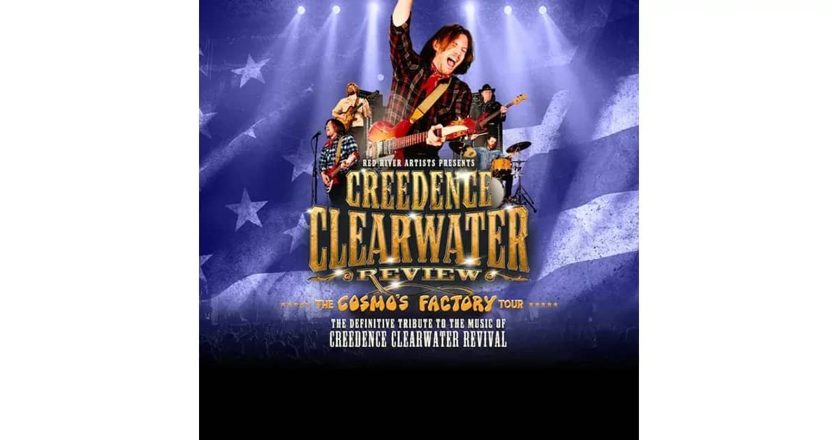 CREEDENCE CLEARWATER REVIEW - Cosmo's Factory Tour