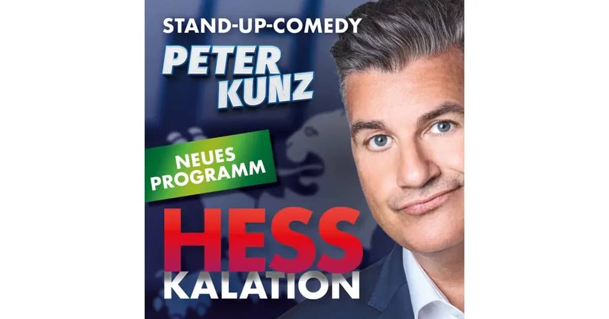 KÄS Sommerbühne - Peter Kunz – HESSKALATION