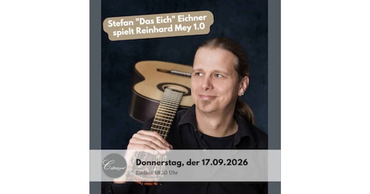 Stefan "Das Eich" Eichner spielt Reinhard Mey 1.0