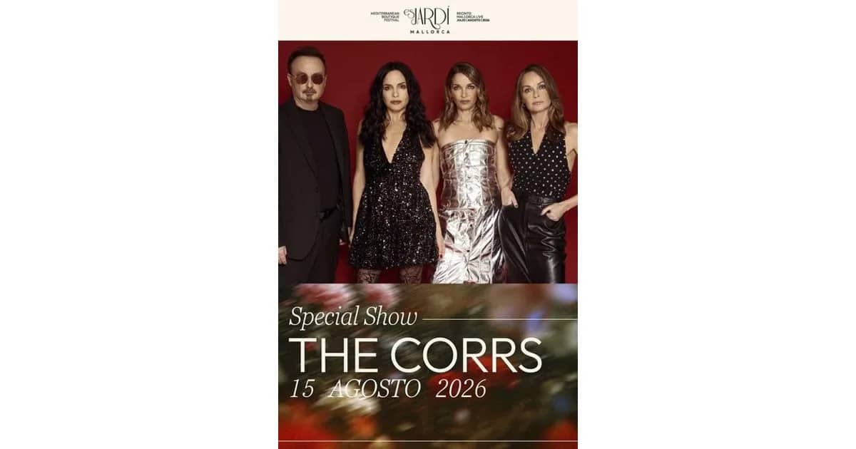 The Corrs - Es Jardí event poster