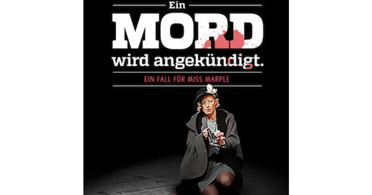 Ein Mord wird angekündigt event poster