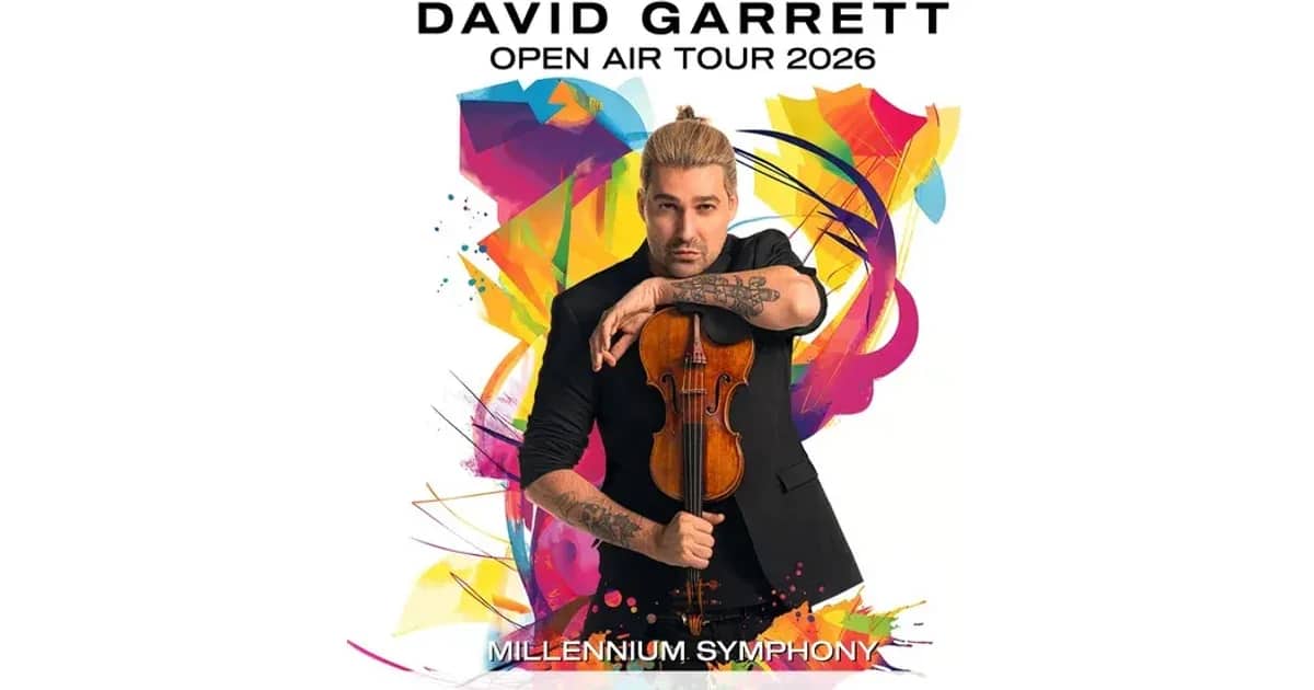 David Garrett - VIP UPGRADE event poster