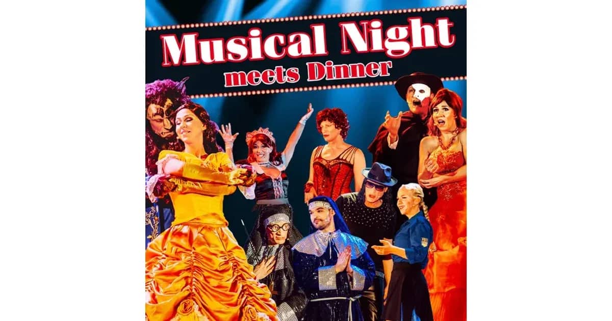 Musical Night meets Dinner - inkl. 3 Gang Menü