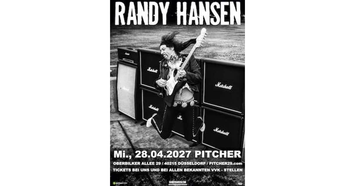 RANDY HANSEN (Seattle, USA)