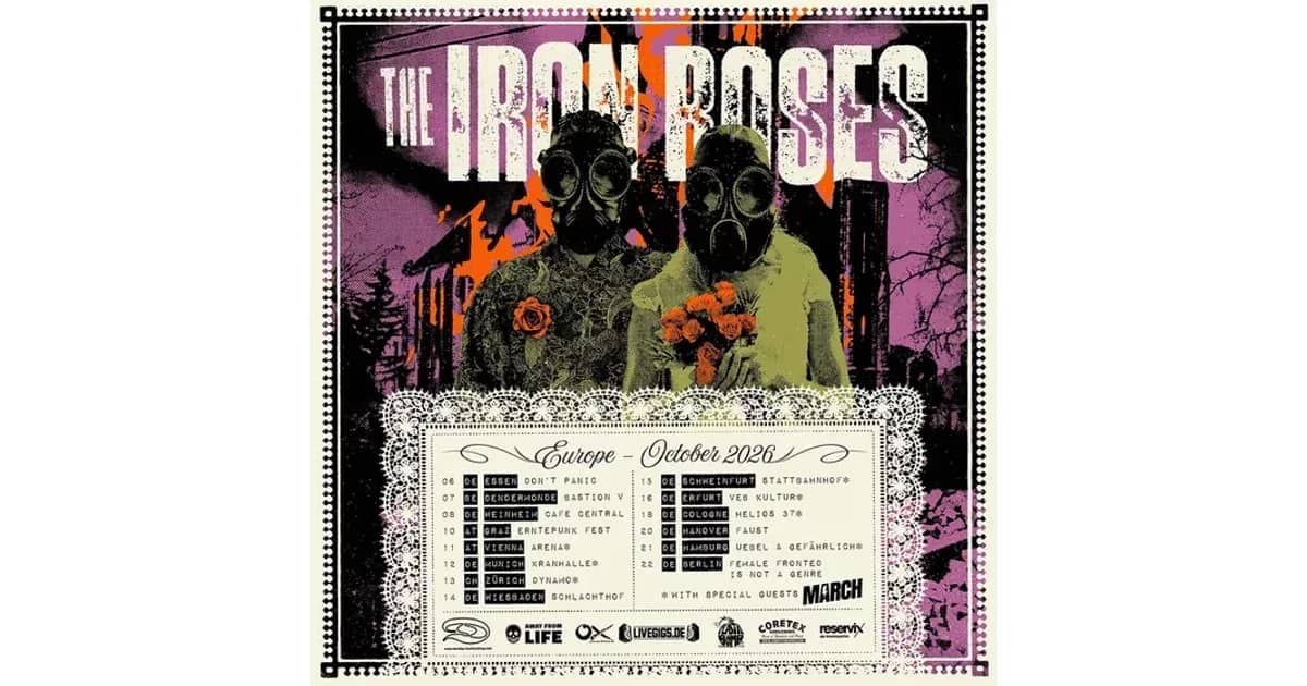 THE IRON ROSES - Molotov Nights Tour 2026