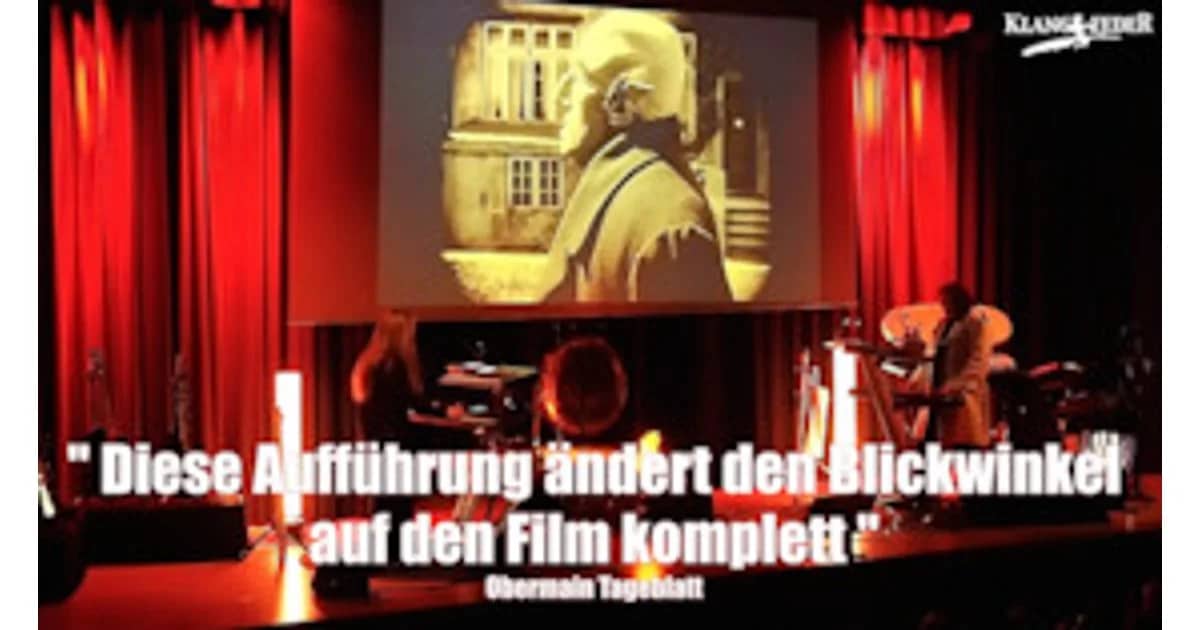 Nosferatu ist zurück - neu und anders. - zeitlose, berührende Klänge und Melodien zur Neuentdeckung eines filmischen Mythos