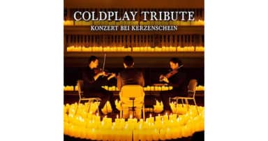 Coldplay Musik bei Kerzenschein