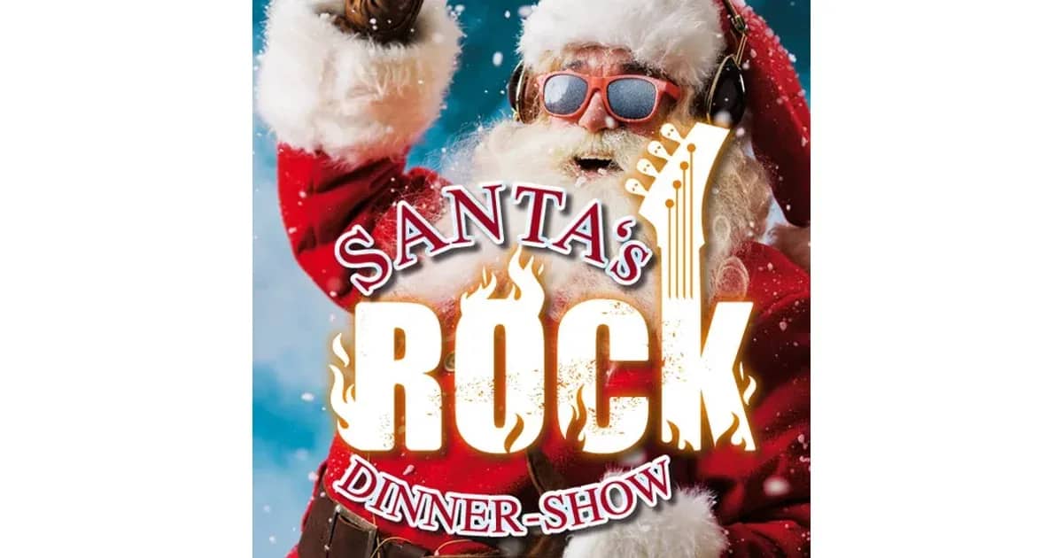 Santas Rock Dinner Show - 3 Gänge Menü