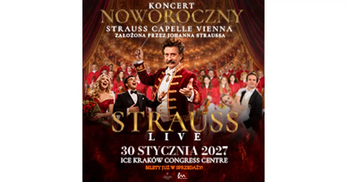STRAUSS LIVE - KONCERT NOWOROCZNY Z WIEDNIA