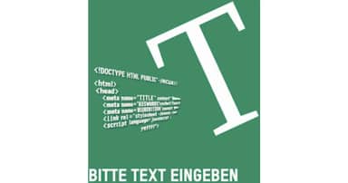 Bitte Text eingeben