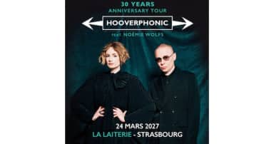 Hooverphonic " 30 Years Anniversary " + Guest