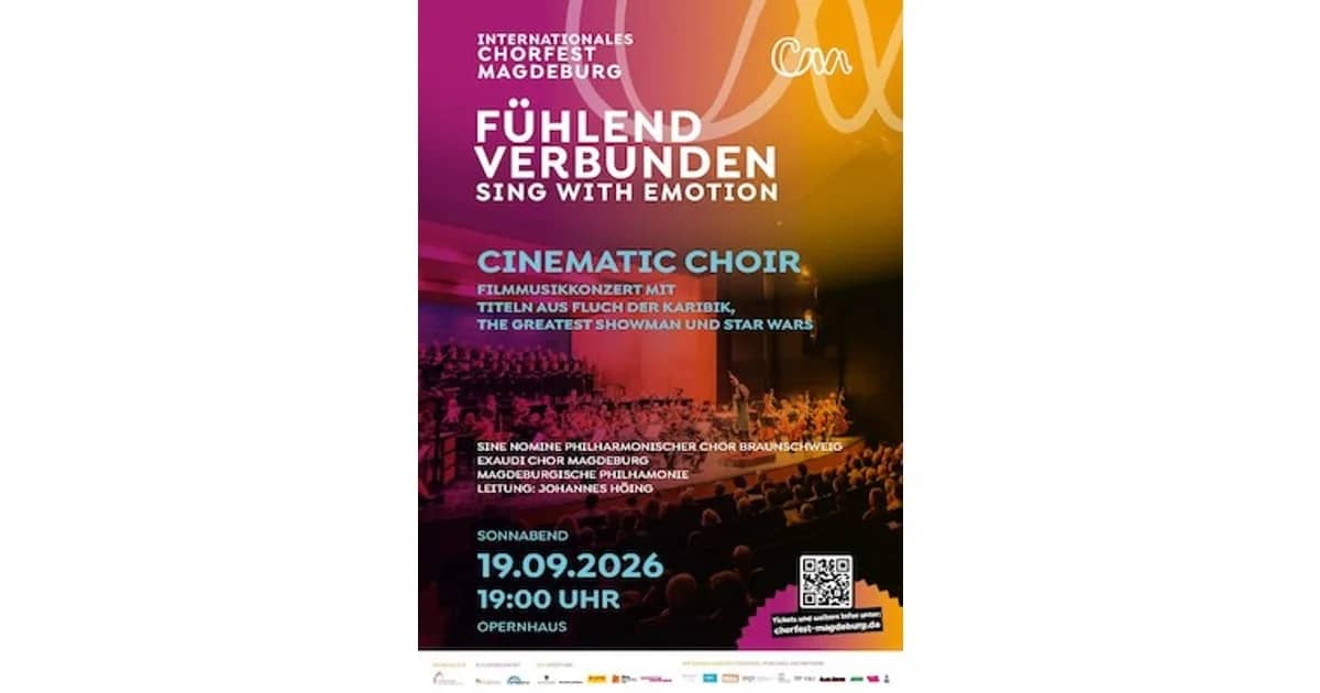 Internationales Chorfest Magdeburg 2026 - Cinematic Choir