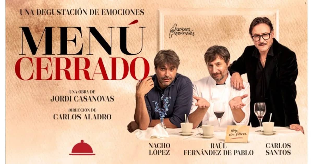 Menú Cerrado