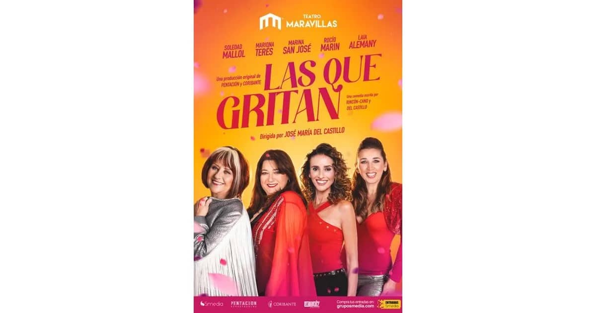 Las Que Gritan event poster