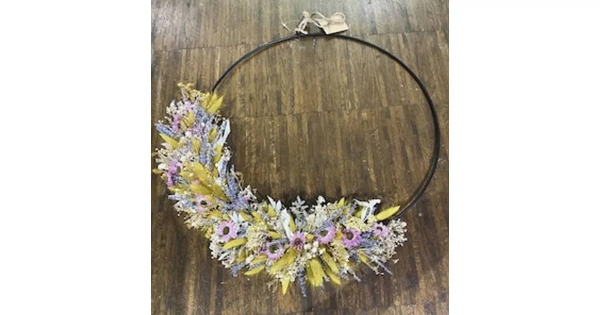 Blumenworkshop - Blumenworkshop - So gelingt Ihr Flower Hoop event poster