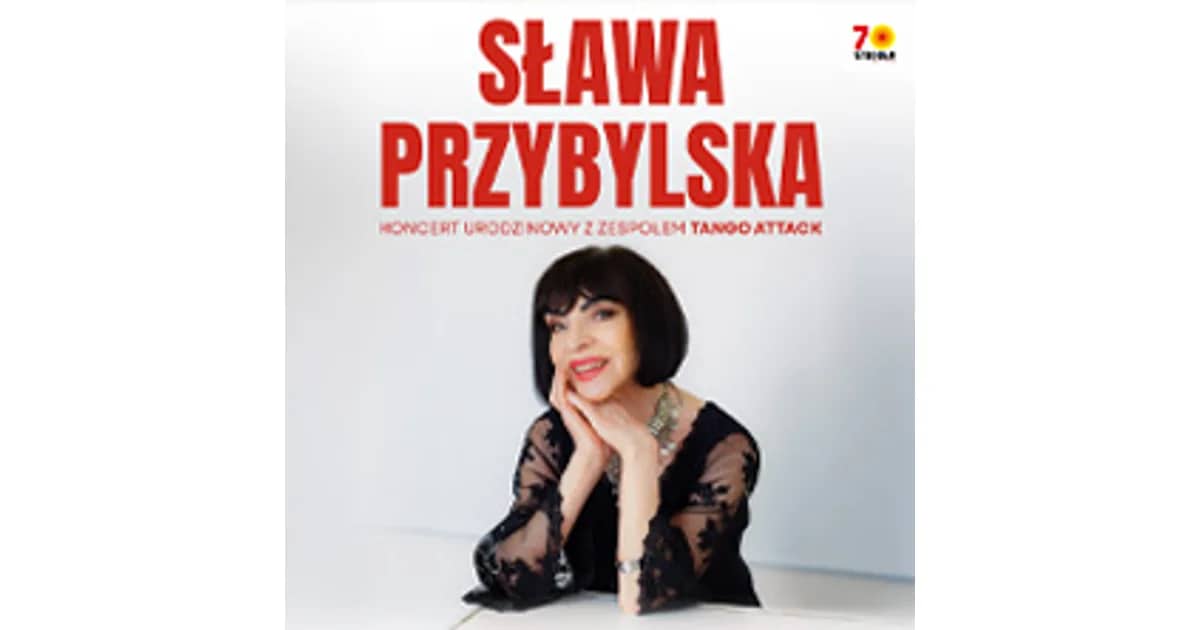 Sława Przybylska z zespołem Tango Attack – koncert urodzinowy