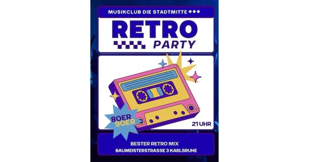 Retro - die Retro-Clubnacht