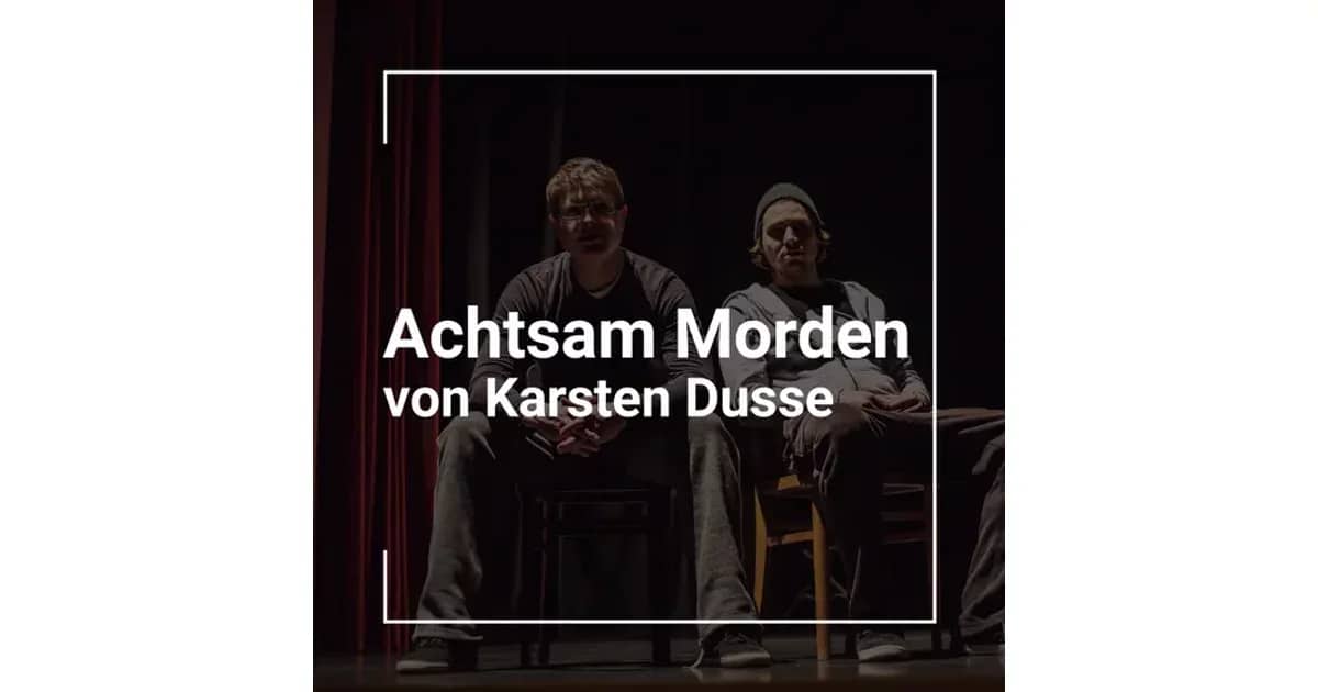 Achtsam morden durch bewusste Ernährung - Krimikomödie nach Band 5 der Bestseller-Reihe von Karsten Dusse