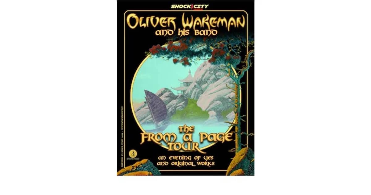 Oliver Wakeman - the from a page tour